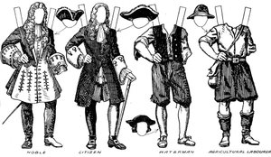 La Galerie du costume anglais : Quelques robes portées à l