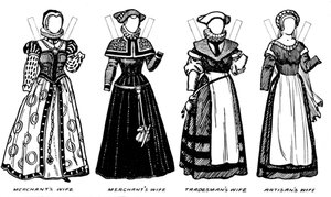 La Galerie du Costume Historique : Quelques-unes des robes portées sous le règne d