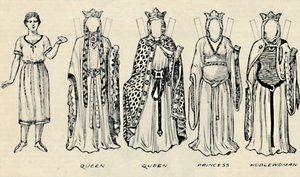 La galerie des costumes historiques: Les robes portées à l