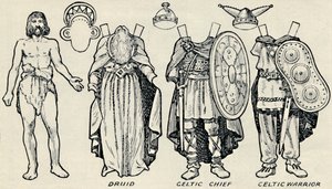 La Galerie du Costume Historique : Ce que les Bretons et les Romains portaient, vers 1934 - Unbekannt