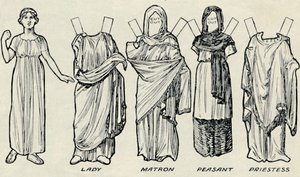 La Galerie du Costume Historique : Ce que portaient les Bretons et les Romains, vers 1934 - Unbekannt