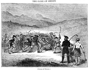 Le Jeu de Shinty, 18e ou 19e siècle - Unbekannt