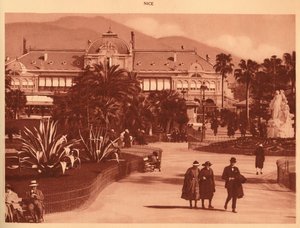 Les Jardins et le Casino, Nice, 1930 - Unbekannt