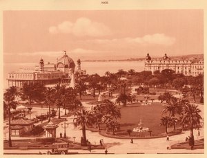 Les jardins vus du Casino, Nice - Unbekannt