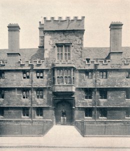 La porte, Wadham College, Oxford, 1903