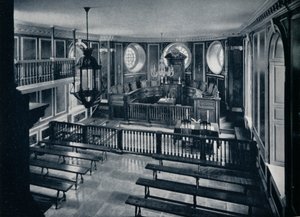 La Cour générale au Capitole de Williamsburg, vers 1938 - Unbekannt
