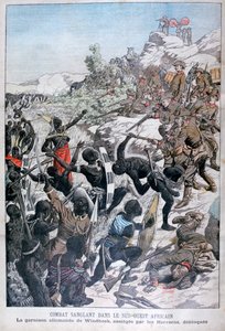 La garnison allemande de Windhoek, assiégée par les Herero, Afrique du Sud-Ouest, 1904 - Unbekannt