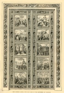 Les Portes de Ghiberti - La Porte Est du Baptistère à Florence, 1882 - Unbekannt