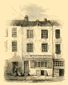 La maison des fantômes à Cock Lane, vers 1872 - Unbekannt