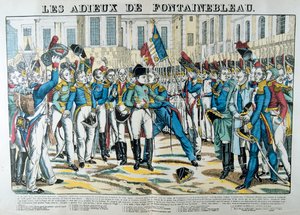 Les adieux de Fontainebleau, 19e siècle - Unbekannt