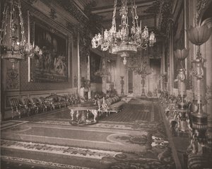 La grande salle de réception, château de Windsor, Berkshire, 1894