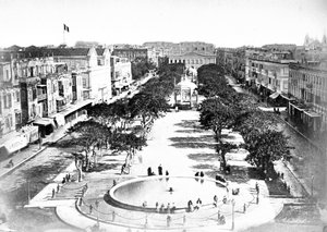 La Grande Place, Alexandrie, Égypte, c1910s - Unbekannt