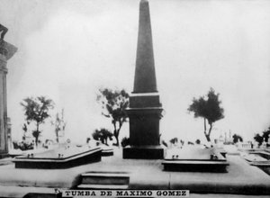 La tombe de Maximo Gomez, années 1920 - Unbekannt