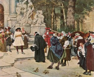 Le Grand Électeur reçoit des immigrants - Unbekannt
