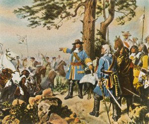 Les commandants du Grand Électeur avant la bataille de Fehrbellin