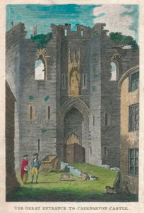 La Grande Entrée du Château de Caernarvon, 1808 - Unbekannt