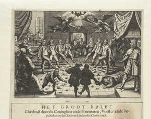Le Grand Ballet de la Guerre Européenne, vers 1643