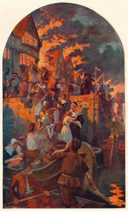 Le Grand Incendie de Londres, 1666, 1905