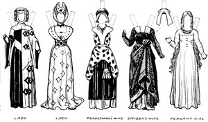 La Grande Galerie du Costume Britannique : Robe portée sous le règne d