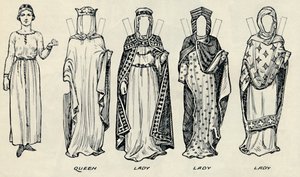 La Grande Galerie du Costume Britannique : Diverses robes portées à l