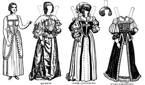 La grande galerie du costume historique : Quelques robes de l
