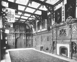 La Grande Salle à Audley End, Saffron Walden, Essex, 1894 - Unbekannt