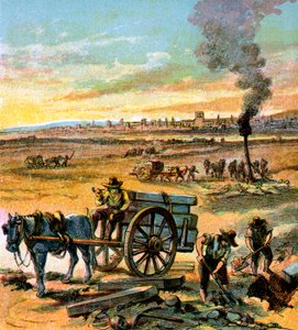 La Grande Peste de 1665, vers 1850