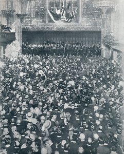 La grande réunion de recrutement au Guildhall de Londres, 1914 - Unbekannt