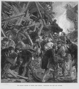 Catastrophe du Great Western Railway à Thorpe près de Norwich, 10 septembre 1874