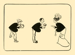 La Salutation sur le trois de pique, 1910