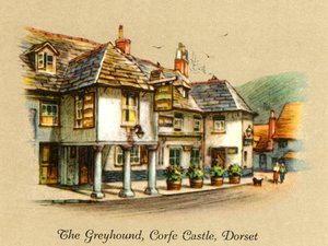 Le Lévrier, Château de Corfe, Dorset, 1936