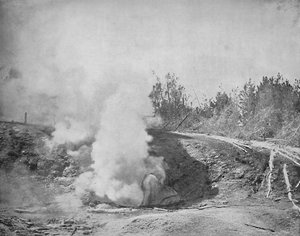 Le Grondeur, Norris Geyser Basin, Parc de Yellowstone, vers 1897 - Unbekannt