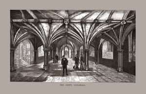 La crypte de Guild-Hall, 1886 - Unbekannt