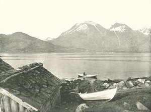 Le Hardangerfjord à Rosendal, Norvège, 1895 - Unbekannt