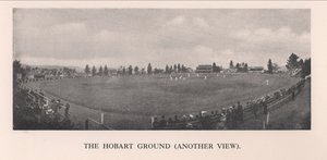 Le terrain de cricket de Hobart, Tasmanie, Australie - Unbekannt