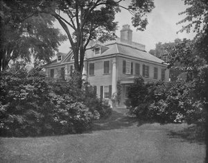 La Maison du poète Longfellow, Cambridge, Mass., vers 1897 - Unbekannt