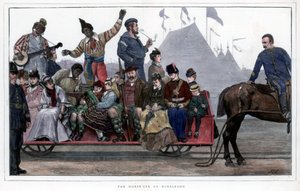 Le tramway à Wimbledon, 1872