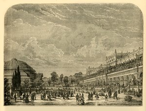 Le Jardin horticole et le bâtiment d