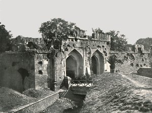 La Porte Kashmiri, Delhi, Inde, 1895 - Unbekannt