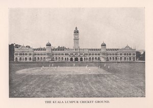 Le terrain de cricket de Kuala Lumpur, Malaisie, 1912 - Unbekannt