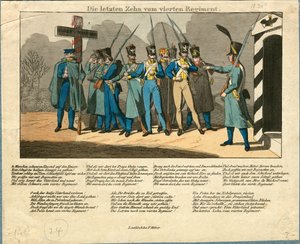 Les derniers dix du 4e régiment, 1831 - Unbekannt