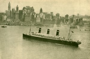 Le Léviathan à New York, vers 1930 - Unbekannt