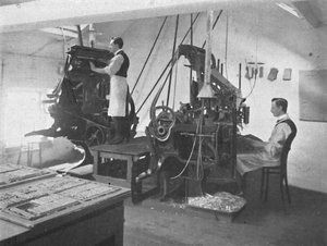 Les Linotypes, 1916 - Unbekannt