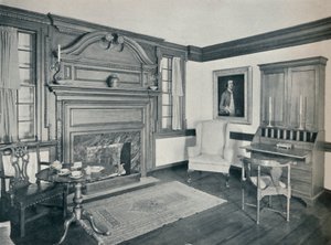 Le Salon de la Maison Francis Corbin, à Edenton, construite en 1758, 1930 - Unbekannt