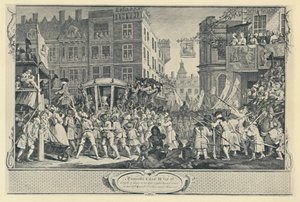 Le défilé du Lord Maire. De la série Industrie et Paresse, 1747, 1920 - Unbekannt