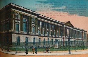 Colonnade du Palais du Louvre, Paris, vers 1920