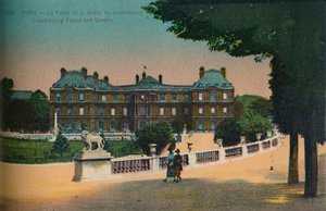 Le Palais du Luxembourg et le Jardin du Luxembourg, Paris - Unbekannt