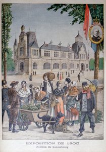 Le pavillon du Luxembourg à l