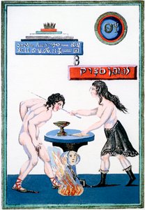 Le Miroir magique révélant ses secrets, 18e siècle