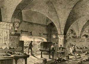 La cuisine de Mansion House, 1897